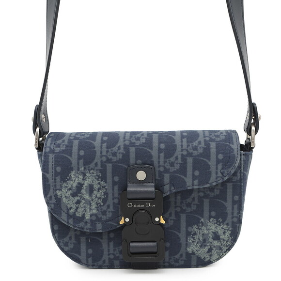 Dior Handbags - Christian Dior Oblique Saddle Messenger Shoulder Bag Trotter